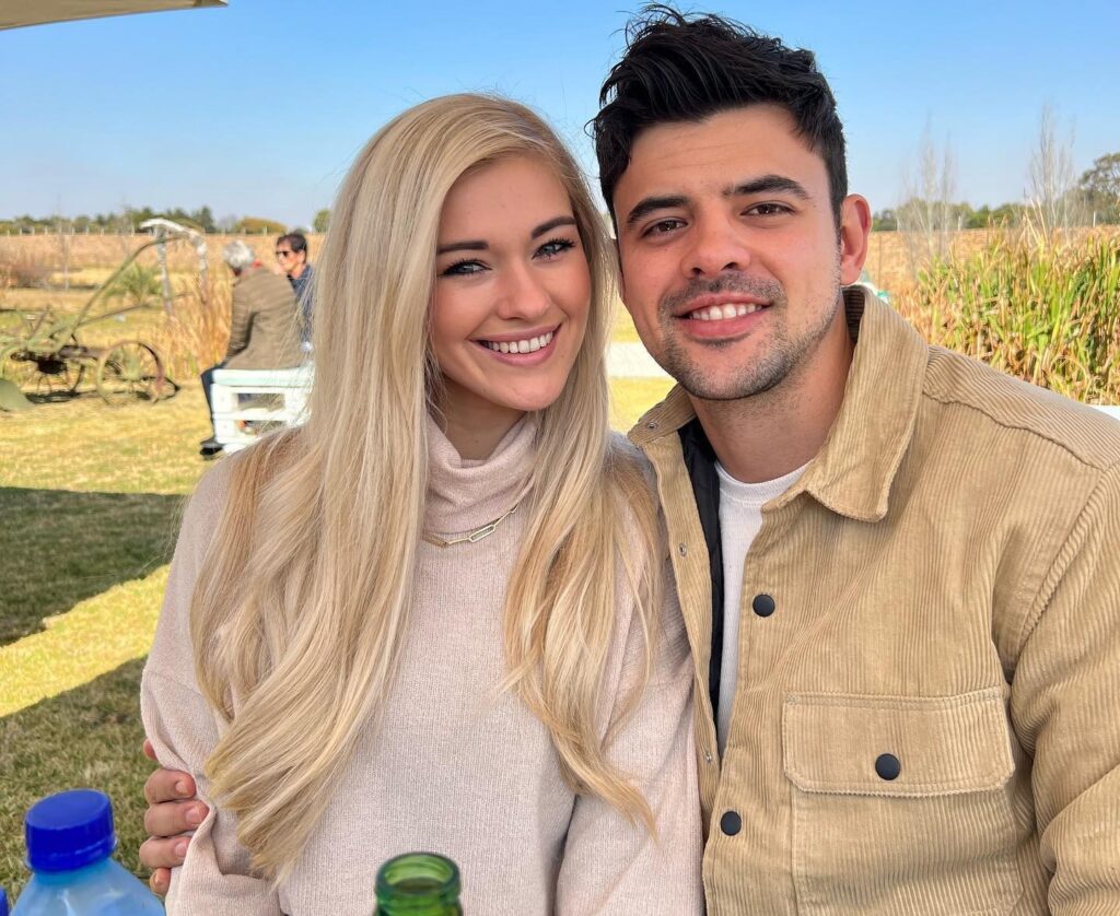 Iluska Greeff with her husband Arno Greeff. Image source- Instagram.