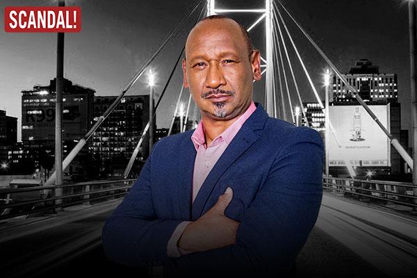 X Post by etv announcing that Zane was joing etv Scandal.