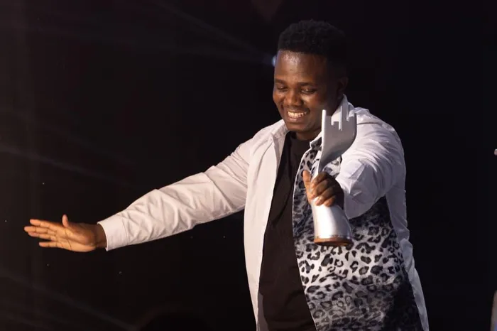 uMafikizolo after winning Song of the Year award at the Metro Music Awards