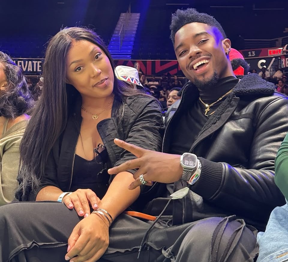 Tino Chinyani and his partner Simz Ngema.