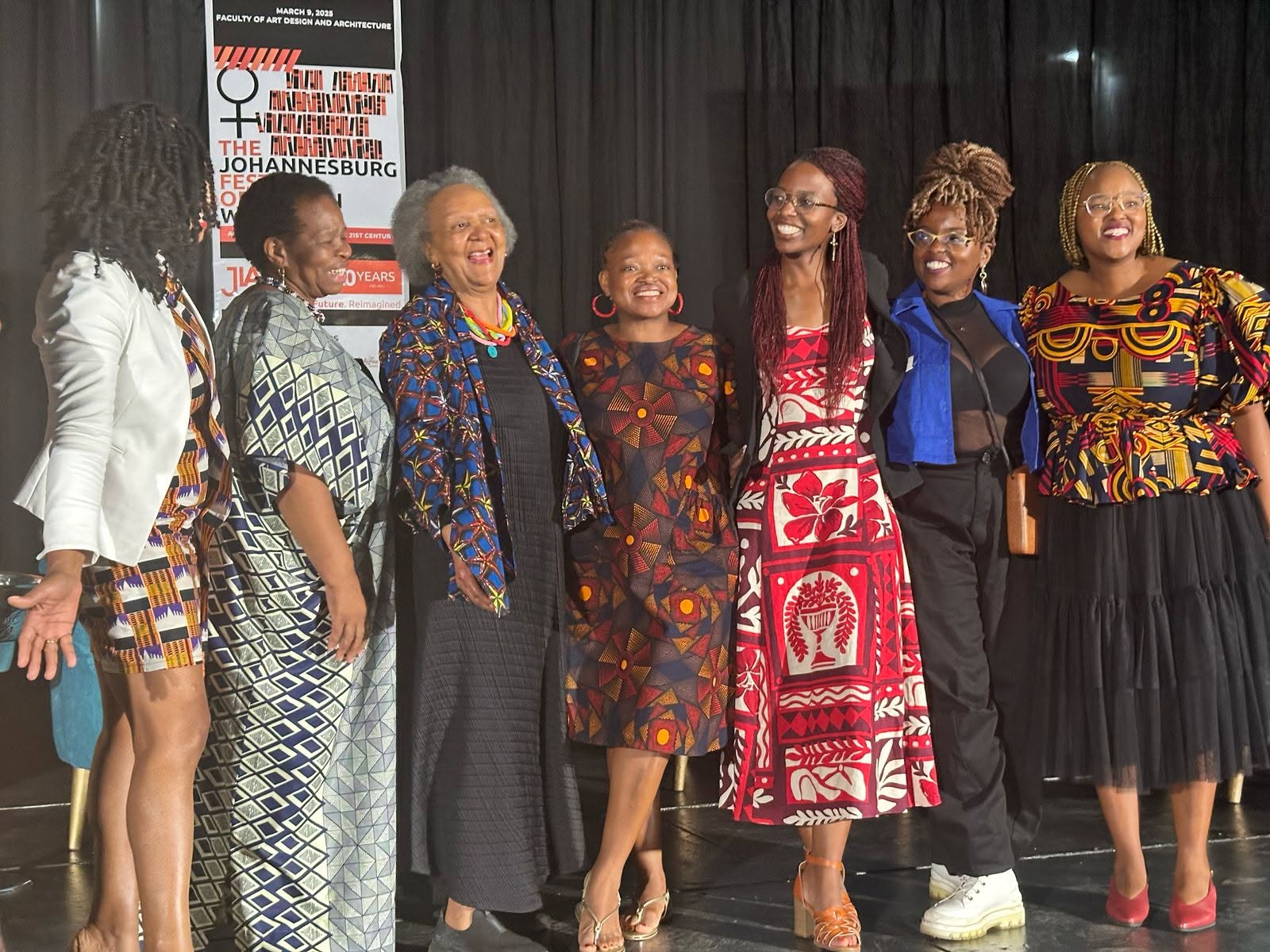 Sue Nyathi at Johannesburg Festival of Women Writers.